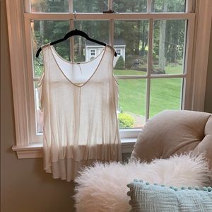 Free People Bittersweet Cold Shoulder Top